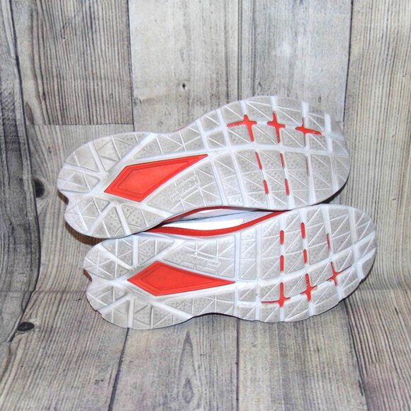 HOKA ONE ONE Mach 4 White Fiesta Sneakers Womens Size 8.5 B - Picture 2 of 7